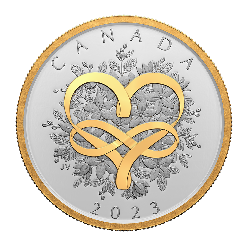 Image for 2023 $20 Fine Silver Coin - Celebrate Love from TD Precious Metals